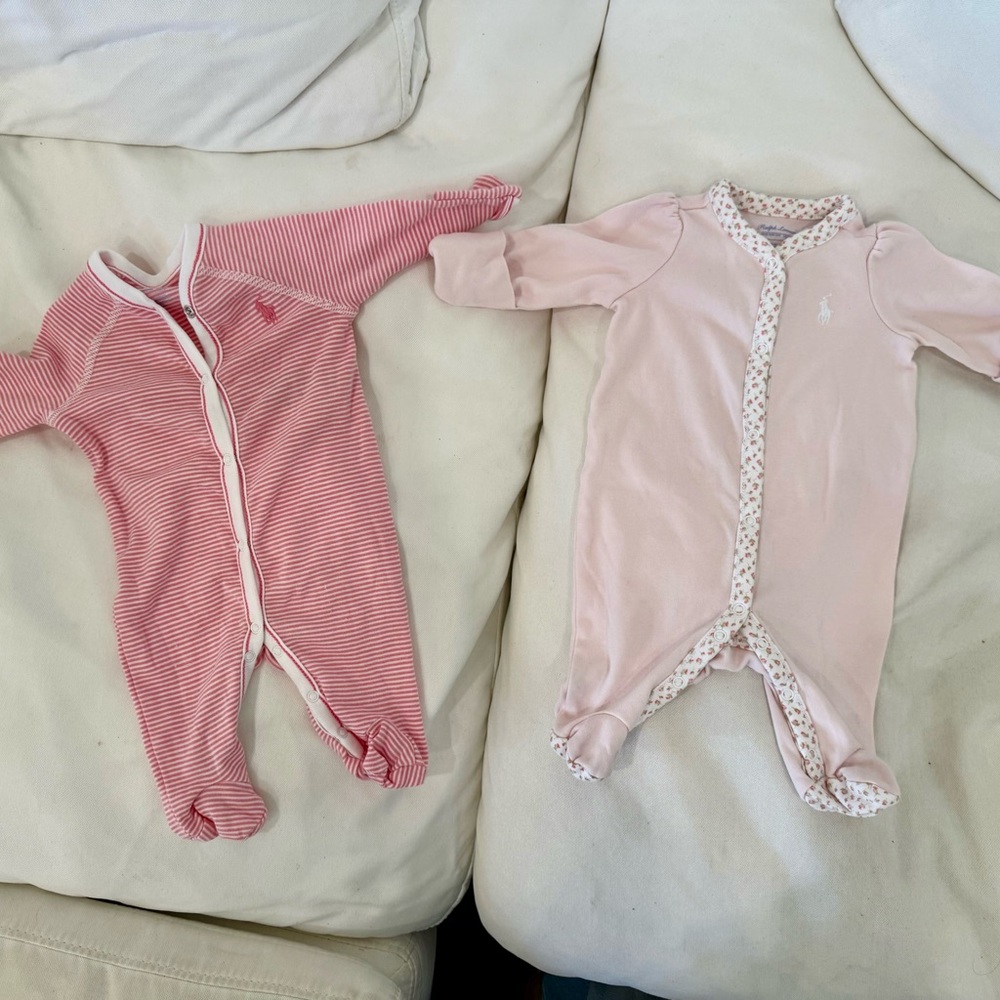 Ralph Lauren baby girl onesies
